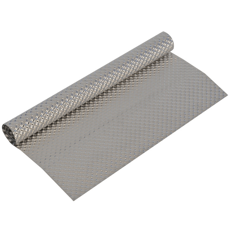 20x28 Inch Embossed Aluminum Heat Shield - High Temp Thermal Barrier Universal